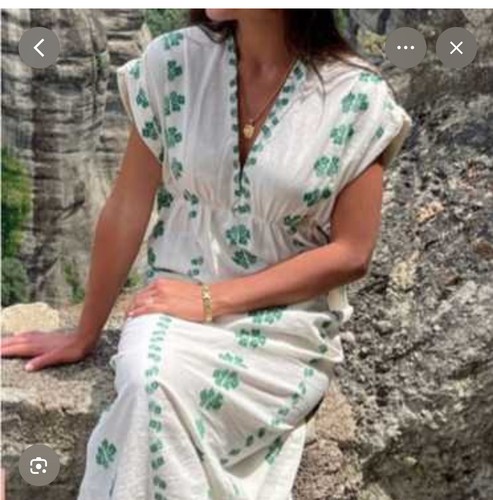 Zara kaftan dress