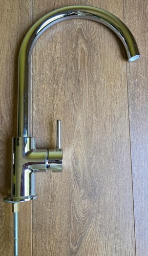 Chrome monobloc kitchen sink - chrome,