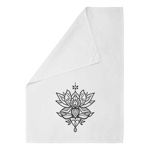 Lotus mandala cotton tea - mandala',