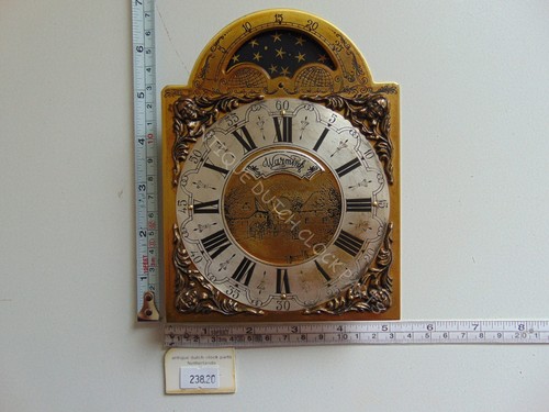Front plate with dial - plate, and