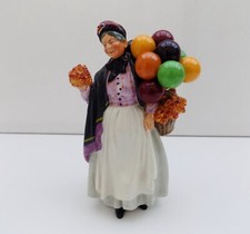 ROYAL DOULTON FIGURINE BIDDY PENNY FARTHING HN1843 OLDER VERSION