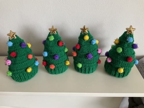 Hand knitted christmas - knitted,