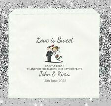 Personalised wedding sweet