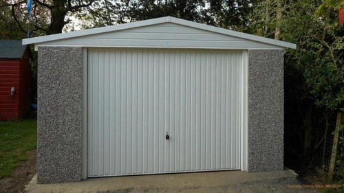 Concrete garage delivered - delivered, &