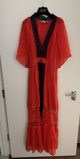 temperley london Red Maxi Dress 12UK