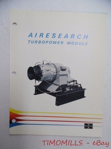 1969 garrett airesearch - garrett,