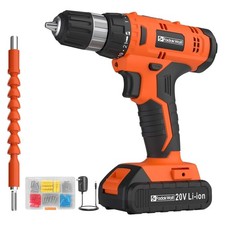 FADAKWALT 20V Cordless Powerful Drill Set Torque 30N With 2.0AH Li-Ion Battery