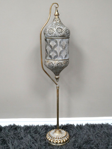 Antique gold moroccan floor - gold,