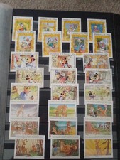 Disney Collecion Stamps MNH 3 Sets