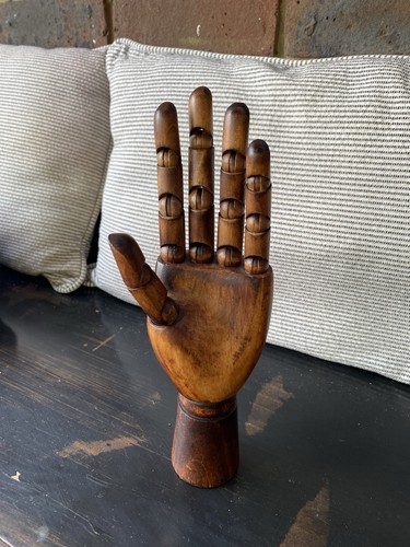 Antique articulated wooden - antique,
