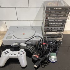 PS1 Console with Controller & 14 Games Sony PlayStation 1 PAL UK