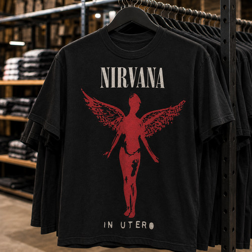 Nirvana heavyweight shirt - heavyweight, t-shirt