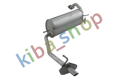 Exhaust system rear silencer - rear,