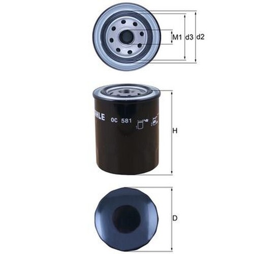 Oil filter for - oil, mk1
