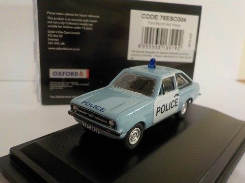 Ford escort mk2 - mk2,, police