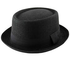 HEISENBERG BREAKING BAD PORK PIE Trilby Porkpie Hat Cap Textured Black