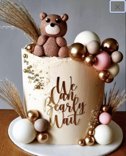 Baby shower cake charm - charm, we