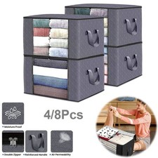4/8Pcs Clothes Storage Bags