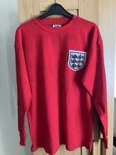 England 1966 Retro Jersey Bobby Moore #6 - Size Medium