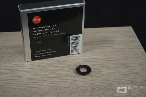 Leica diopter correction - +0.5,