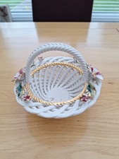 Capodimonte Woven Floral Basket