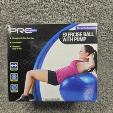 Pro Strength Exercise Ball 24 Inch With Pump Core Balance Stability Fitness Gym
