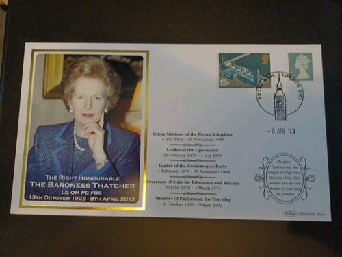 Stamp cover baroness - gb,