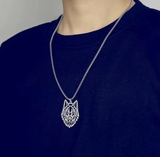 Wolf Necklace Alsatian Husky