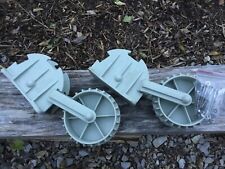 PJ Marine Inflatable Boat Launching Wheels Marine Flip-up Dinghy Ribs Towing