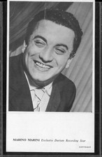 Marino Marini - Signed Autograph