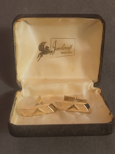 Vintage retro gold tone mens - gold,