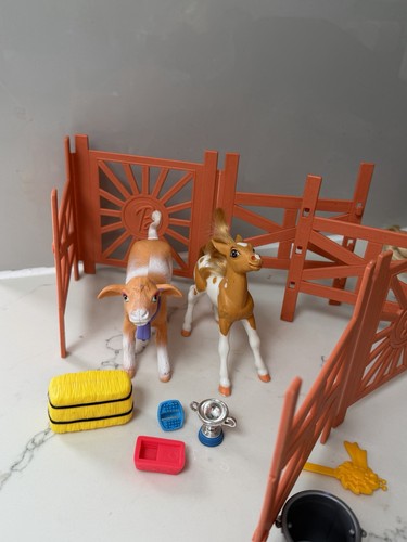Vintage barbie stable goats - barbie,