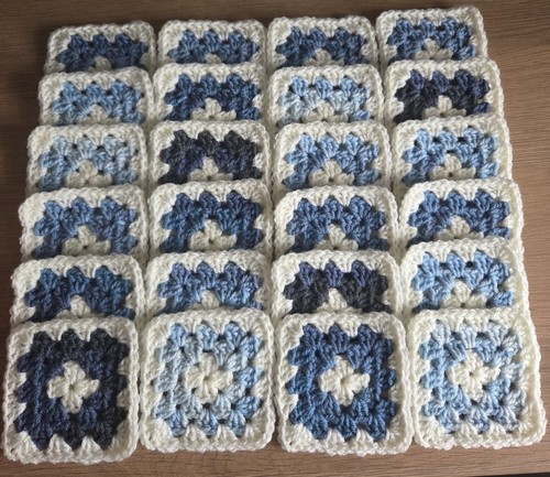 New hand made crochet granny