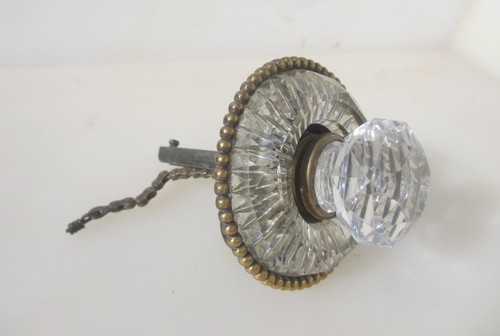 Victorian brass door bell pull - victorian,