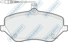 APEC Front Brake Pad Set for