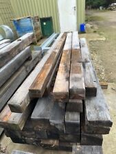 used treated sleepers wood, various sizes