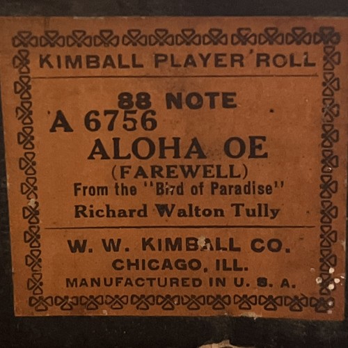 Kimball player piano - ,