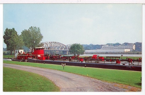 Tug oil barges - oil, barges,