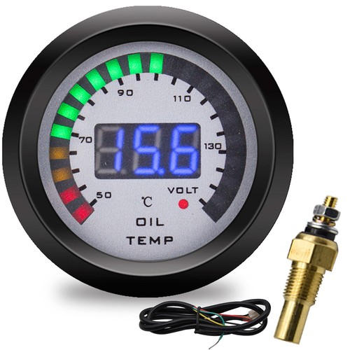 52mm car digital oil - 2",
