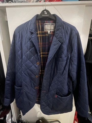 Joules navy mens jacket size - joules,
