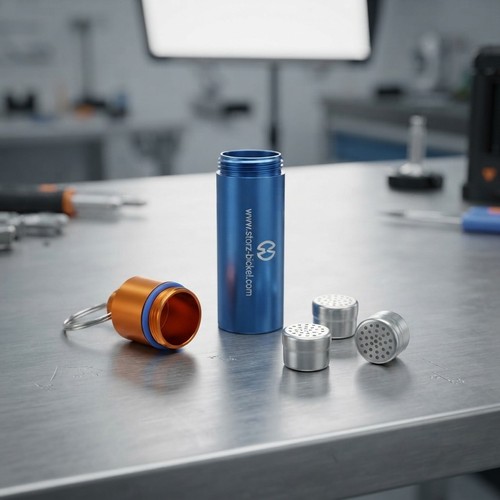 Dosing capsule caddy - capsule, set
