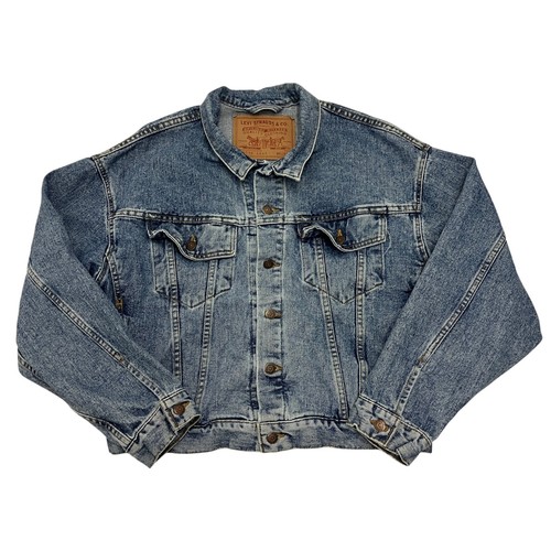 Vintage levi denim trucker - levi's,