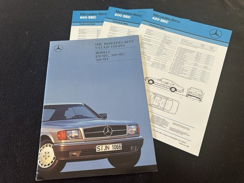1989 mercedes sec english - mercedes,