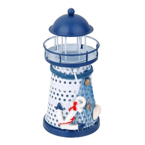 5cm lighthouse iron candle - lighthouse,