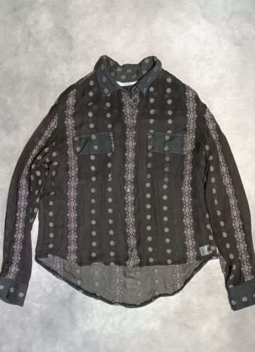 Zoa new york sheer embroidered - new,