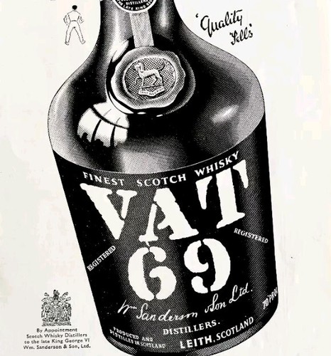 1952 vat scotch whiskey - vat, 69