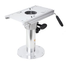Boat Seat Pedestal Adjustable Height Adjustable Range 330mm to 480mm for Boats