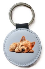 Norwich Terrier Keyring