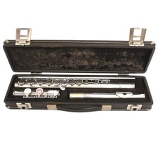 Boosey & Hawkes London Silver Flute In Original Case RMF31-GB