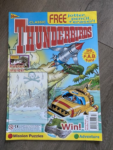 Classic thunderbirds magazine - thunderbirds,